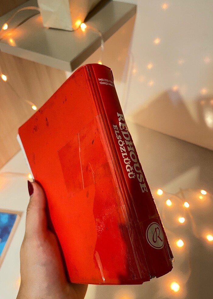 Redhouse El sözlüğü İng-Türkçe - Görsel 5