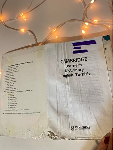 Cambridge Üniversitesi İngilizce Türkçe sözlük - Görsel 4