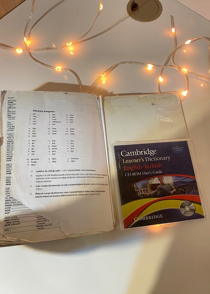 Cambridge Üniversitesi İngilizce Türkçe sözlük - Görsel 3