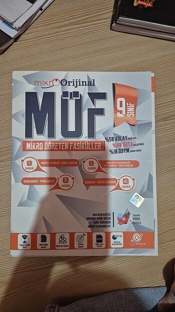 Mikroorijinal 9. Sınıf möf 4 fasikül 