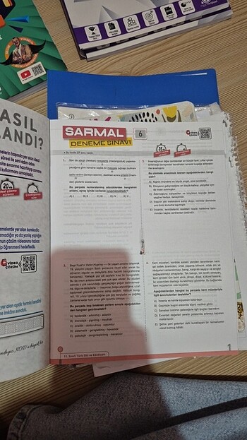  Kafa dengi 11. Sınıf Türk Dili ve edebiyatı Branş denemesi