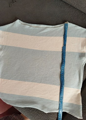 42 Beden Bej Pastel Renkli Kadın Triko Tişört