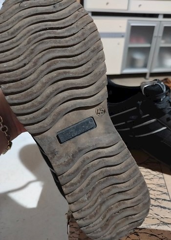 Siyah Erkek Bağcıklı Spor Ayakkabı - Görsel 5