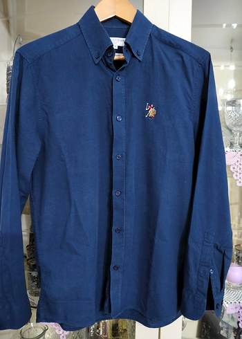 Lacivert Denim Erkek Gömlek - Görsel 3