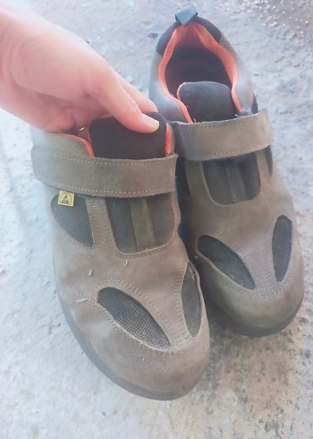 Gri Kayışlı Erkek Outdoor Ayakkabı yds markalı