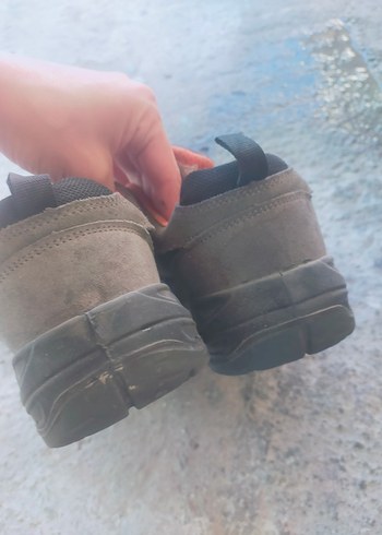 43 Beden Gri Kayışlı Erkek Outdoor Ayakkabı yds markalı