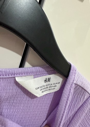 Kız Çocuk Mor Fırfırlı Kısa Kollu Elbise - Görsel 2