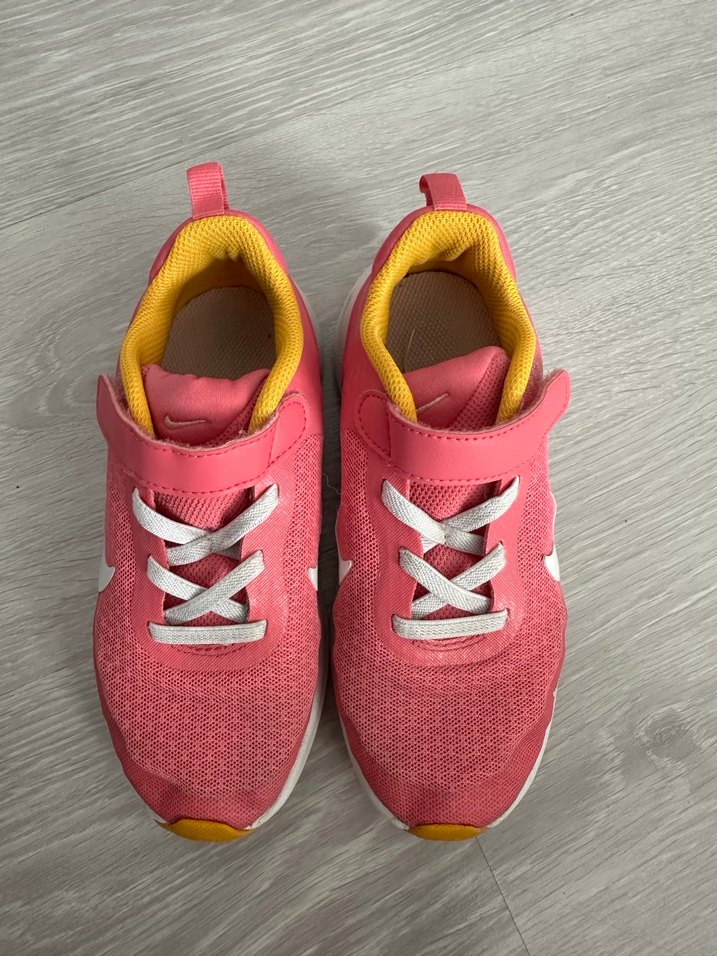Kız Çocuk Pembe Renkli Sneaker - Görsel 5