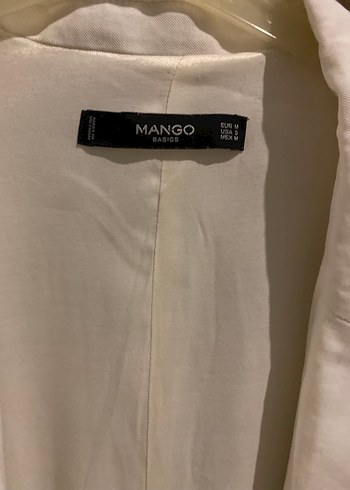 Beyaz Kadın Blazer Ceket - Görsel 5