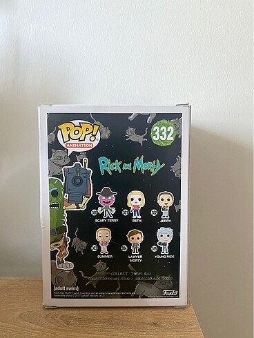  Beden Funko Pop Figür Rick and Morty -Rick