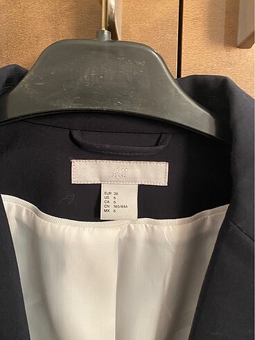 36 Beden siyah Renk H&M blazer