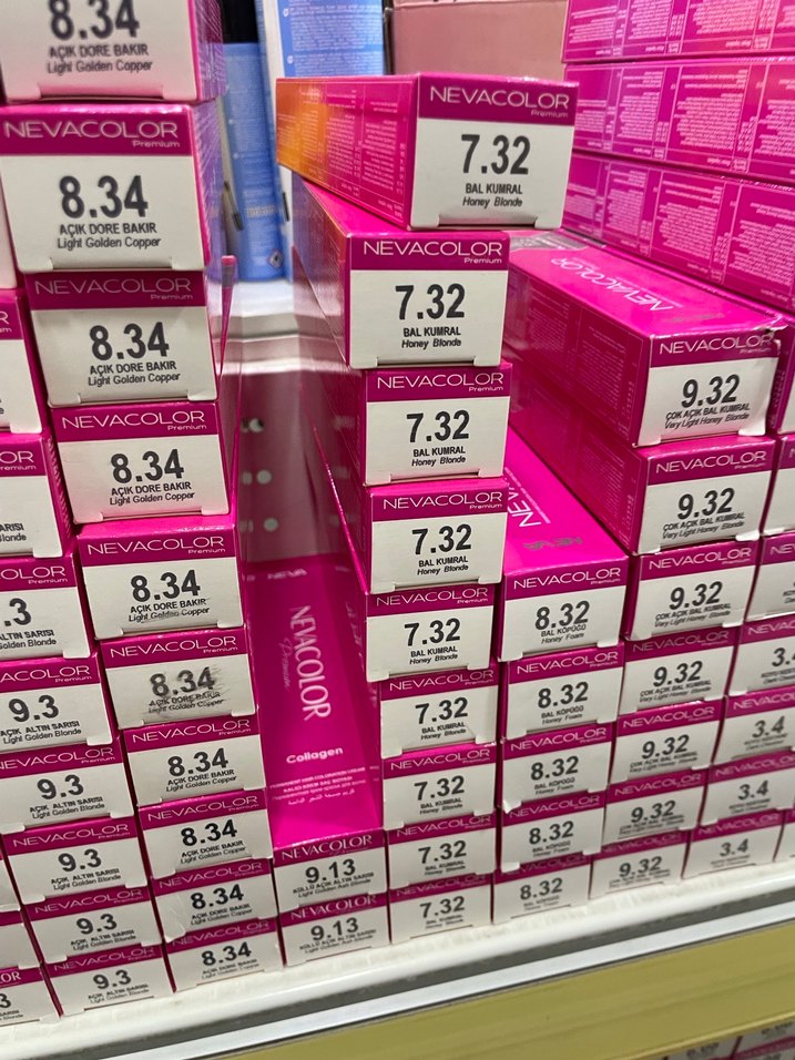 Nevacolor saç boyası tüm renkleri mevcut - Görsel 3