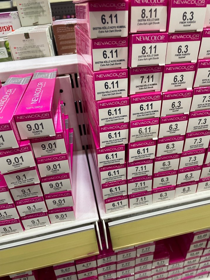 Nevacolor saç boyası tüm renkleri mevcut - Görsel 2