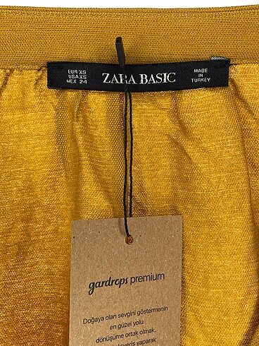 xs Beden çeşitli Renk Zara Kısa Elbise %70 İndirimli.