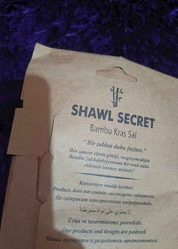 kadın şal - Görsel 10