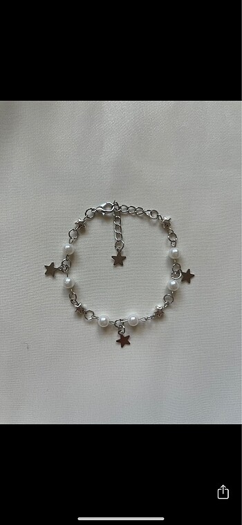 Yıldızlı charm bileklik