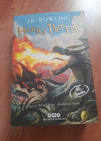  Beden Renk 4 adet Harry Potter kitabı 