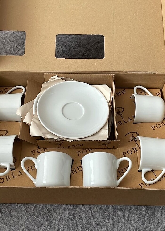 Porland kahve fincanı takımı - Görsel 2