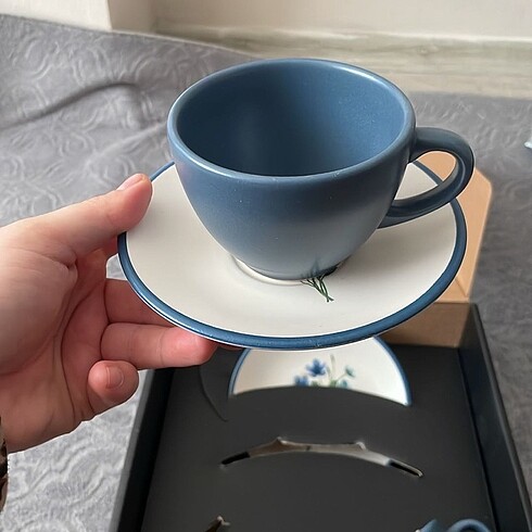 Seramik 2li fincan seti - Görsel 2