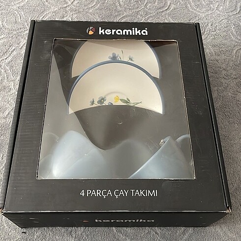 Seramik 2li fincan seti - Görsel 3