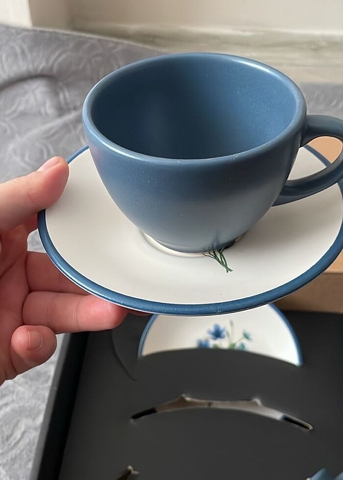 Seramik 2li fincan seti - Görsel 2