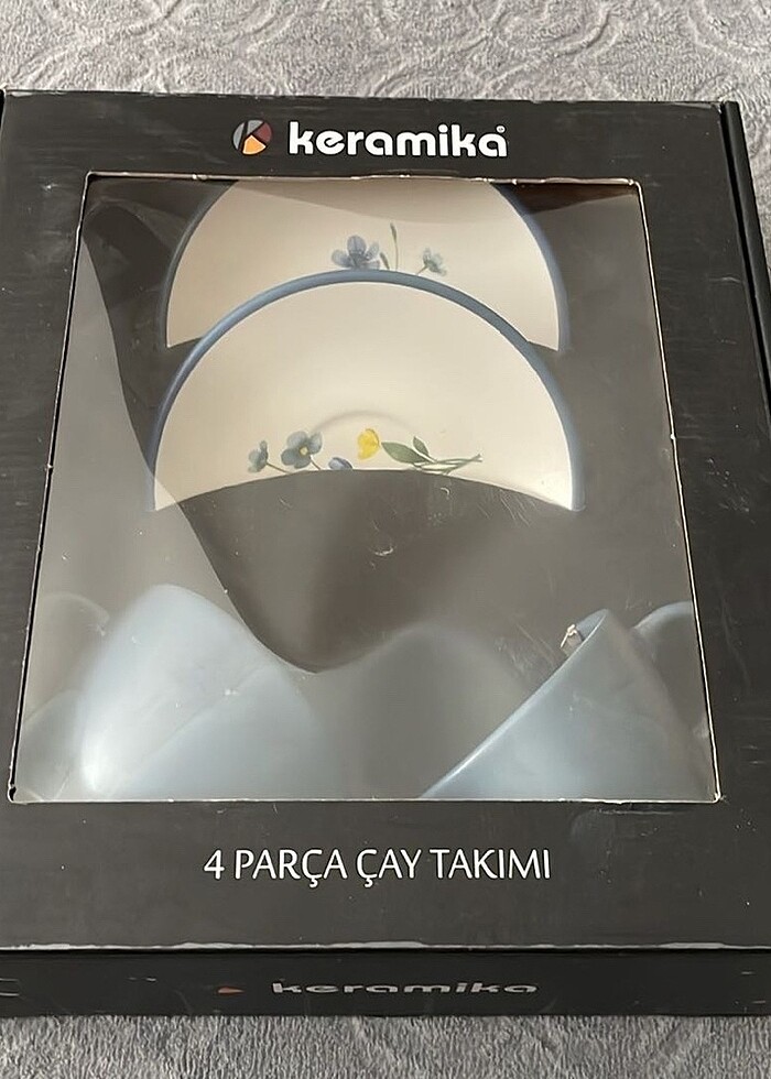 Seramik 2li fincan seti - Görsel 3