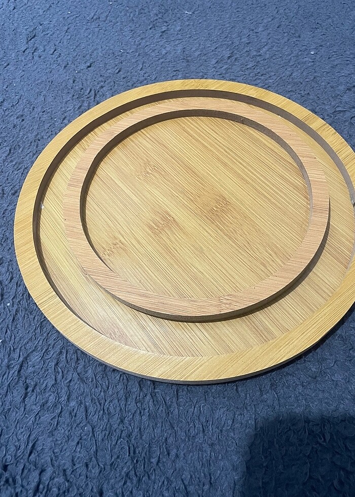 2 li bambu Sunumluk - Görsel 2