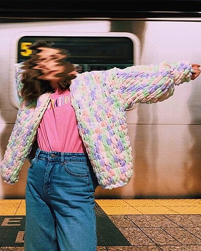 EL ÖRGÜSÜ OVERSIZE HIRKA