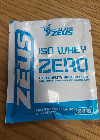 Zeus isolate whey protein 24 Gr