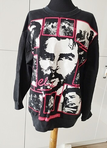 Che Guevara baskılı sweatshirt