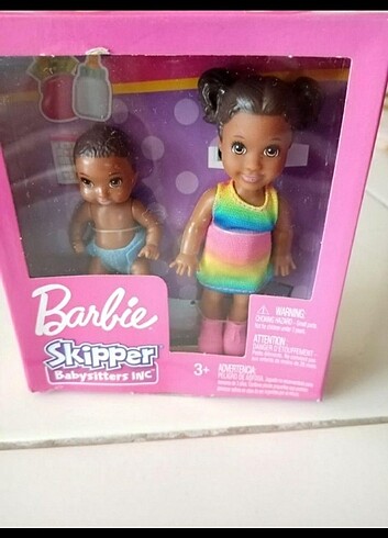  Beden Barbie Bebek bakiciligi kardesli set