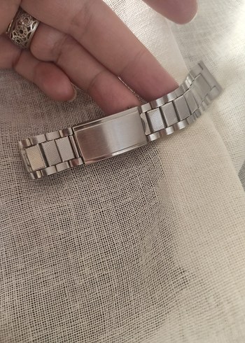 Gri Metal Erkek Saat Kordonu - Görsel 4