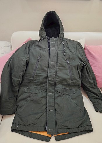 Erkek  Kapüşonlu Streetwear Mont - Görsel 4