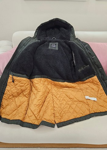 Erkek  Kapüşonlu Streetwear Mont - Görsel 3