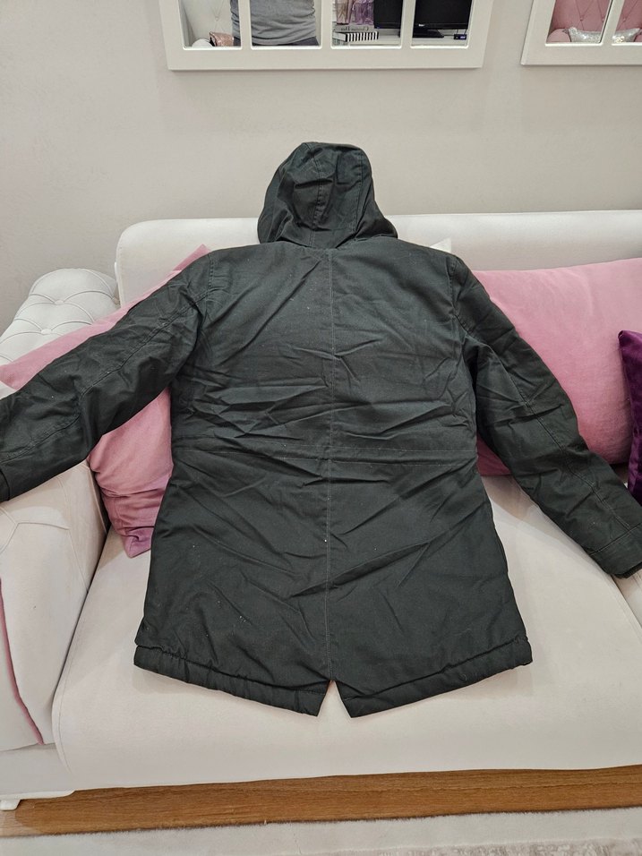 Erkek  Kapüşonlu Streetwear Mont - Görsel 5