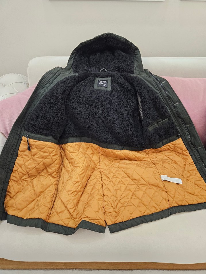 Erkek  Kapüşonlu Streetwear Mont - Görsel 3