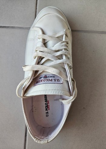 U.S. Polo Assn. Beyaz Sneakers - Görsel 4