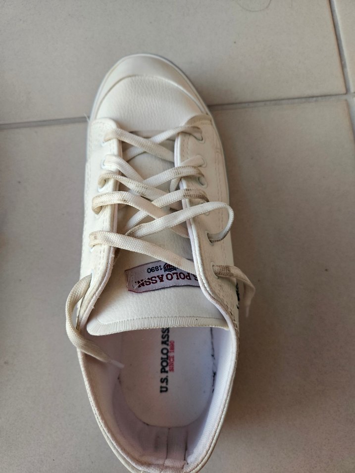 U.S. Polo Assn. Beyaz Sneakers - Görsel 3