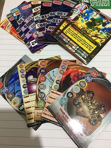 Bakugan kartları