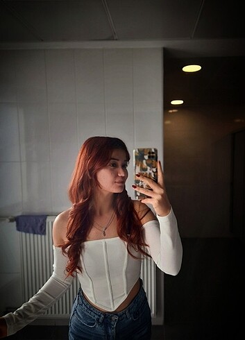 Diğer Bluz starplez 