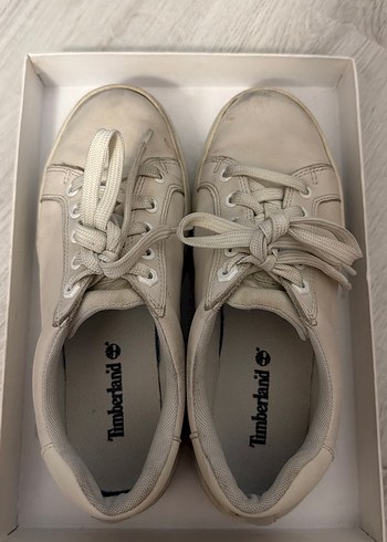 Timberland Ekru Bagcikli Sneaker