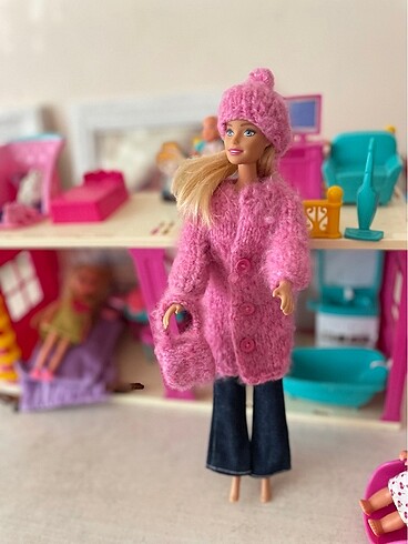 Barbie mont bere çanta takımı