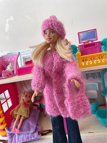 Barbie Barbie mont bere çanta takımı
