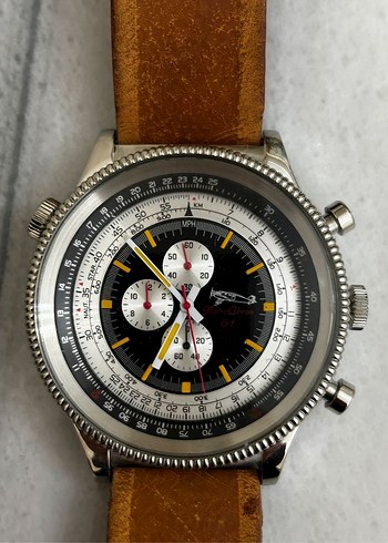 Retro Cron Germany Pilot Saat - Görsel 3