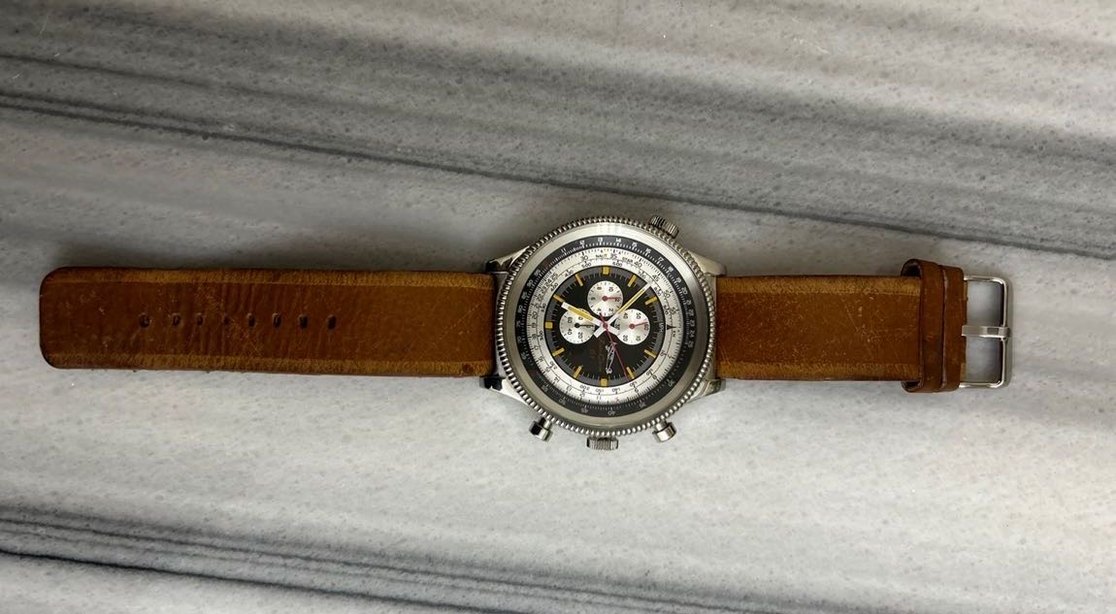 Retro Cron Germany Pilot Saat - Görsel 4