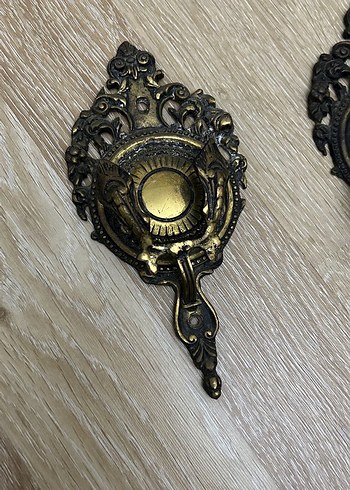 ANTİKA PİRİNÇ PERDELİK - Görsel 2