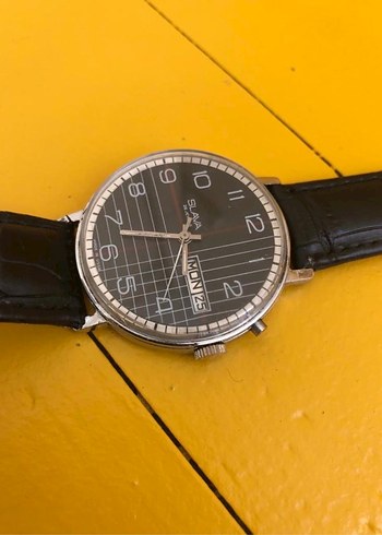 SLAVA Kurmalı  Erkek Kol Saati - Görsel 2