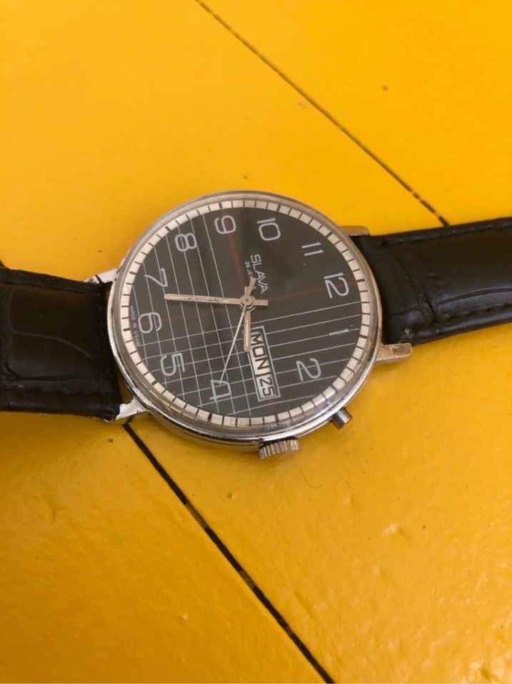 SLAVA Kurmalı  Erkek Kol Saati - Görsel 2