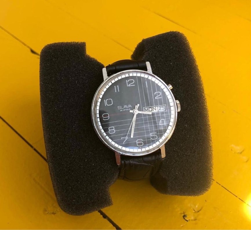 SLAVA Kurmalı  Erkek Kol Saati - Görsel 3