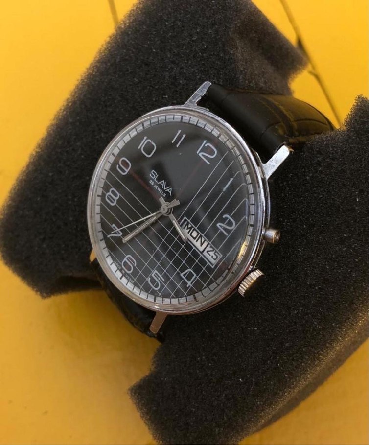 SLAVA Kurmalı  Erkek Kol Saati - Görsel 5